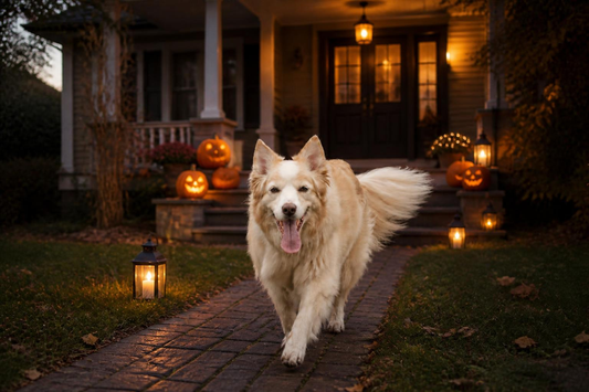 Halloween et votre chien : comment préparer une soirée sans stress